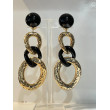 KEREN Maillons Noir/doré - Francine BRAMLI Paris