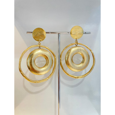 DONUT & créole Doré - Francine BRAMLI Paris