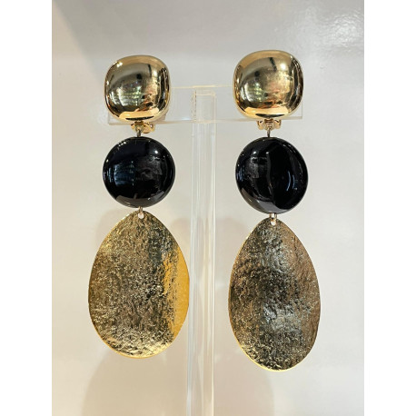 SALOMÉ Noir & doré - Francine BRAMLI Paris