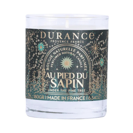 Bougie AU PIED DU SAPIN - DURANCE 180gr