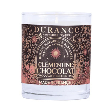 Bougie CLÉMENTINE CHOCOLAT - DURANCE 180gr