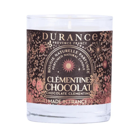 Bougie CLÉMENTINE CHOCOLAT - DURANCE 180gr