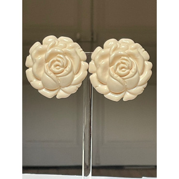 Rainball FLOWERS Ivoire GM - Francine BRAMLI Paris