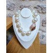 Collier WILLIAM perles nacrée & Nacre - Francine BRAMLI Paris