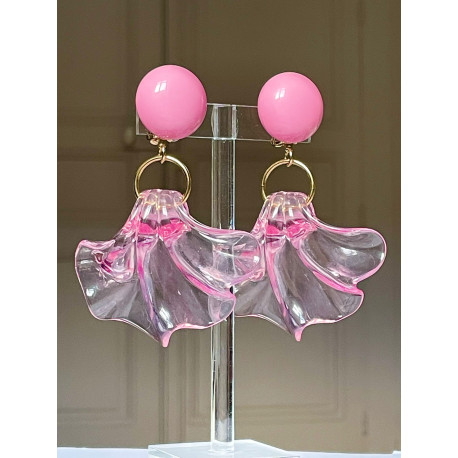 AMELIA rose translucide - Francine BRAMLI Paris