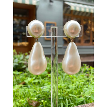 ALTESSE Perle goutte nacrée - Francine BRAMLI Paris