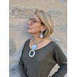 Collier MILORD argenté - Francine BRAMLI Paris