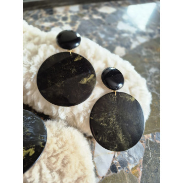 RAINBOW noir doré - Francine BRAMLI Paris