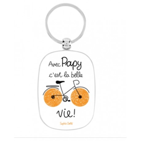 Porte Clés DLP - Avec Papy