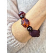 Bracelet GALAXY Bordeaux - Francine BRAMLI Paris