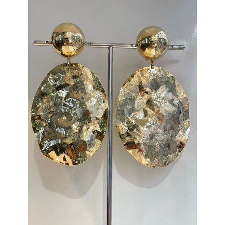 SICILE martelée dorée - Francine BRAMLI Paris