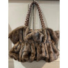 SAC FOURRURE Marron
