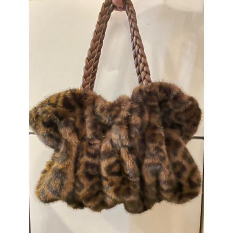 SAC FOURRURE Léopard