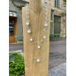 Collier FLORIANO blanc/transparent - Francine BRAMLI Paris