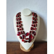 Collier REGIS Rouge 3 rangs - FRANCINE BRAMLI Paris