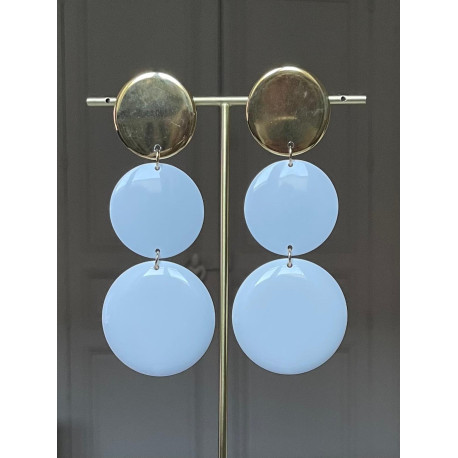 NOEMIE blanc doré - Francine BRAMLI Paris