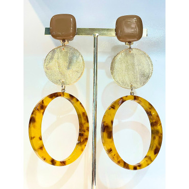 MIEL 1 doré/ambre - Francine BRAMLI Paris