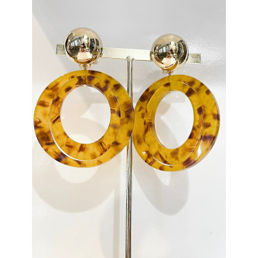 MIEL 2 doré/ambre - Francine BRAMLI Paris