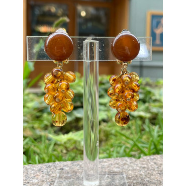 GRAPPE ambre - Francine BRAMLI Paris