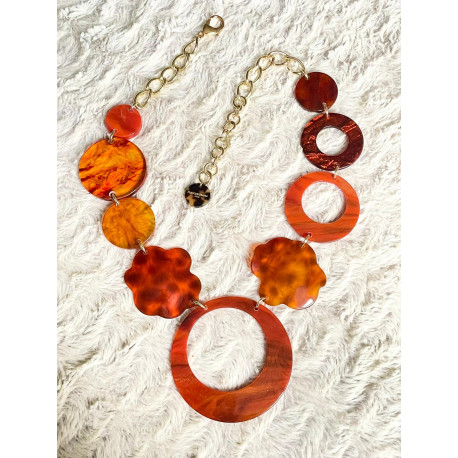 Collier LOÏC Ambre - Francine BRAMLI Paris