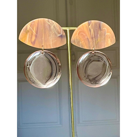 LUNA Miroir Ambre - Francine BRAMLI Paris