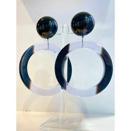 ROMANE créole noire & trspt - Francine BRAMLI Paris