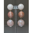 BETYNA perles de soie beige - Francine BRAMLI Paris