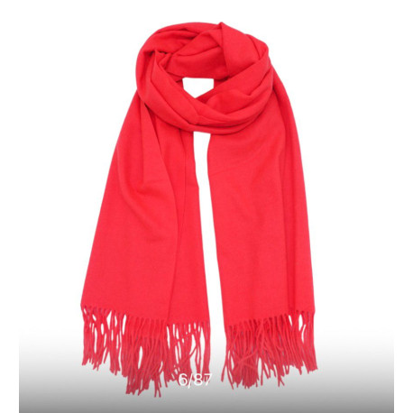 ECHARPE Cachemire ORANGE VIF