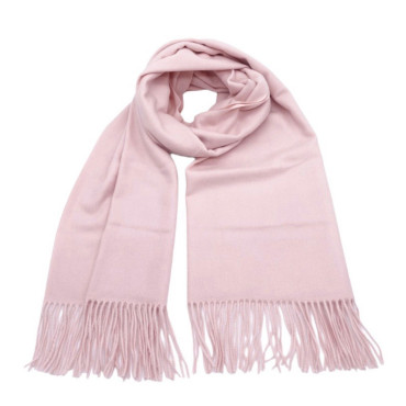 ECHARPE Cachemire ROSE Pâle