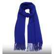 ECHARPE Cachemire BLEU Royal