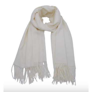 ECHARPE Cachemire IVOIRE