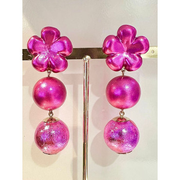 BAYA Fuchsia & fleur - Francine BRAMLI Paris