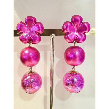 BAYA Fuchsia & fleur - Francine BRAMLI Paris