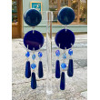 FLORETTE Bleue & cristal - Francine BRAMLI Paris