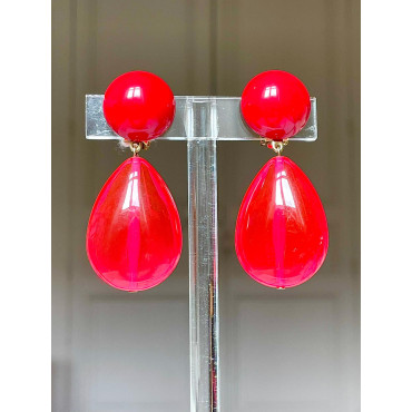 CUBA Rouge translucide - Francine BRAMLI Paris