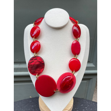 Collier PASCAL ambre - Francine BRAMLI Paris