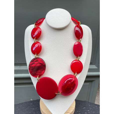 Collier PASCAL ambre - Francine BRAMLI Paris