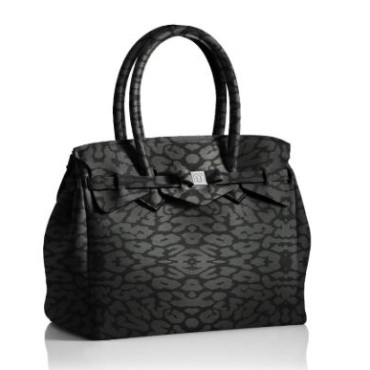Sac MISS PLUS LEOPARD JETBLACK - SAVE MY BAG