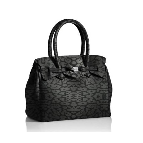 Sac MISS PLUS LEOPARD JETBLACK - SAVE MY BAG