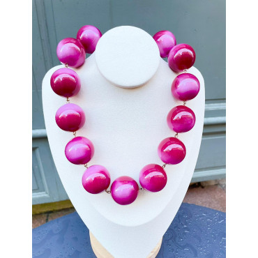 ROXY perles rose/Bx - Francine BRAMLI Paris