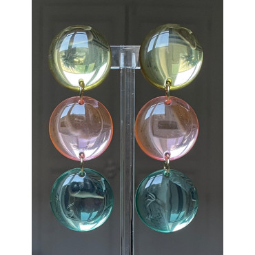 ICEBERG jaune, rose, bleu - Francine BRAMLI Paris