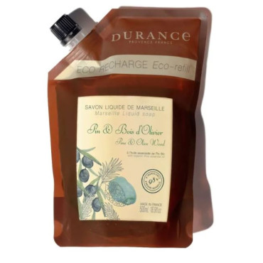 Recharge Savon Liquide de Marseille PIN & BOIS D'OLIVIER - DURANCE