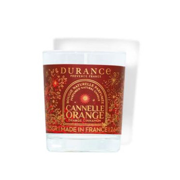 Bougie 75 gr CANNELLE ORANGE - DURANCE