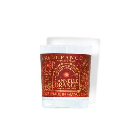 Bougie 75 gr CANNELLE ORANGE - DURANCE