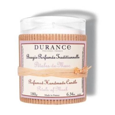 Bougie PETALES DE MUSC 180g - DURANCE