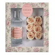 Coffret eau de toilette 100ml & rose de savon parfumées MARQUISE - MATHILDE M