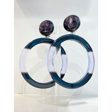 ROMANE GM créole noire & trspt OP - Francine BRAMLI Paris