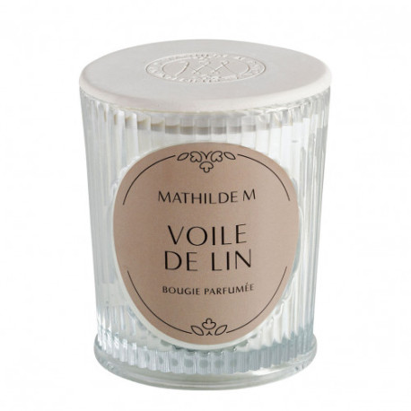 Bougie VOILE DE LIN 145g - MATHILDE M
