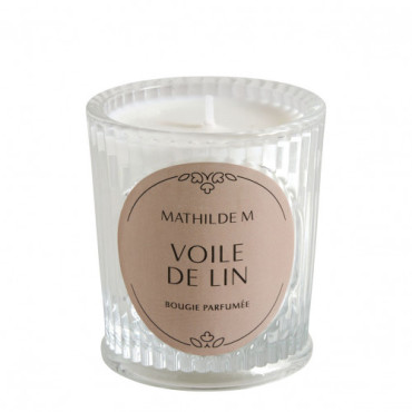 Bougie VOILE DE LIN 65g - MATHILDE M