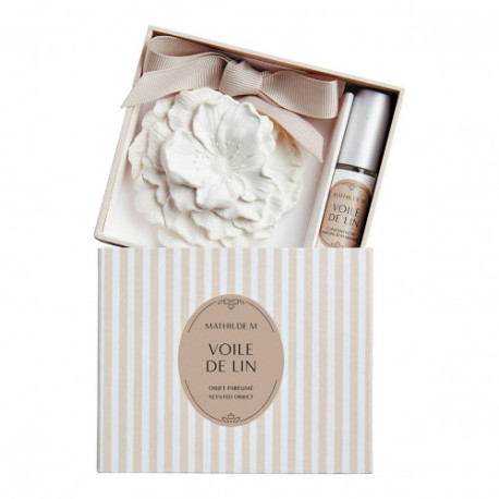 Décor Parfumé + Concentré de Parfum VOILE DE LIN - MATHILDE M